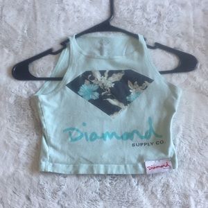 Diamond supply co crop top